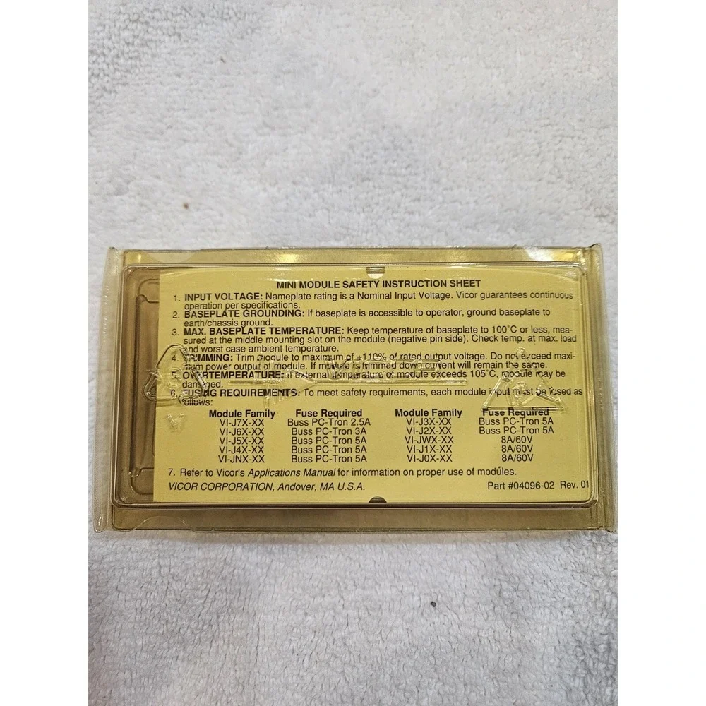 VICOR VI-JN3-CZ DC DC CONVERTER New In Packaging